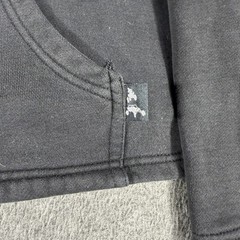 Women’s Black Full Zip Hoodie Sand Style Grunge Skater 4 Wheeler Desert Riding