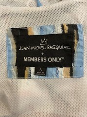 Jean Michel Basquiat x Members Only Windbreaker Jacket Multicolor Mens Small