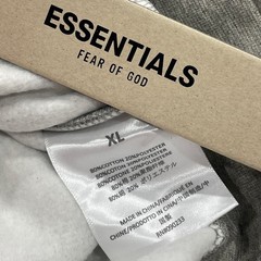 Fear of God Essentials Hoodie Dark Oatmeal XL Oversized NWT