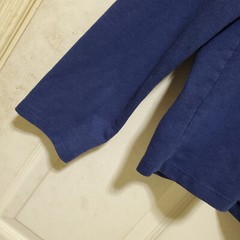 John Varvatos Hoodie Mens Medium Blue Jumper Minimalist Sweater Leisure Active