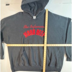 Mobb Deep The Infamous Hoodie Mens 3XL Black Red Hip Hop Rap Graphic Sweatshirt