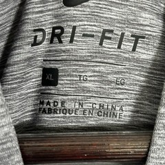 Nike Dri-FIT Full Zip Hoodie Men’s XL Gray BQ2864 Yoga Training Jacket Athletic