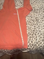 Mac Miller Faces 2014 Remember Album Graphic Hoodie Coral Unisex L *stains*