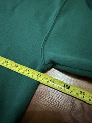 VTG John Deere Lee Sweatshirt Medium Green Embroidered Crewneck Heavyweight