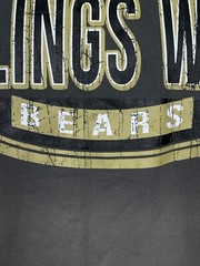 Billings West High School Bears Montana Men’s Gray Ombray Hoodie Shirt NWT