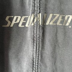 Specialized Mens Size M Legacy Wordmark Zip Up Cycling Hoodie Sweatshirt