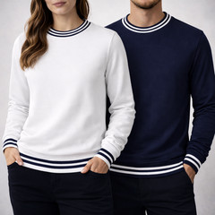 Premium Collegiate Crewneck Unisex Sweatshirt – Soft Cotton Blend for Everyday