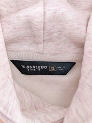 BURLEBO Men’s XL Fleece Hoodie Soft Midweight Pullover Light Tan Brown Buck New