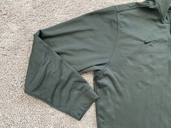 Nike Jacket Mens Extra Large Dri-Fit 1/4 Zip PC Track & Field Logo Gray
