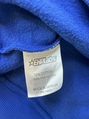 EHP Labs Supplements Blue Hoodie Men’s Small Bodybuilding Gym Fitness Pullover