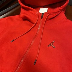 Nike Mens Red Air Jordan Essential DA9810-687 Full Zip Hoodie S M L XL XXL 3XL