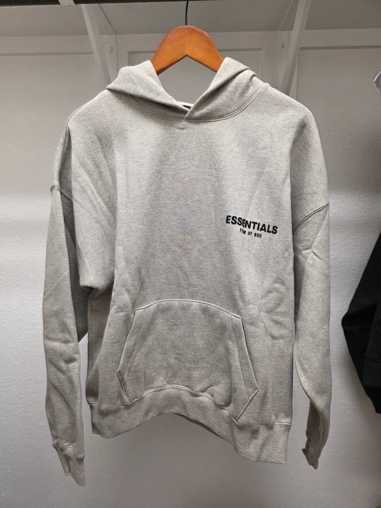 Fear of God Essentials Hoodie ;Dark Oatmeal (192BT212113F);FREE SHIPPING!!!!
