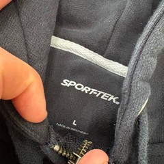 Sport-Tek Mens Underwood Family Farms Full Zip Hoodie Black Ryan Large F282