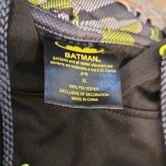 Batman “Camo Logo” Pullover Hoodie, Size XL, Teens