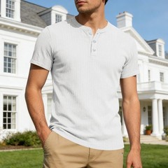 Men T shirt Activewear Casual Scoop Neck Men Summer Quick-dry Adult T Shirt