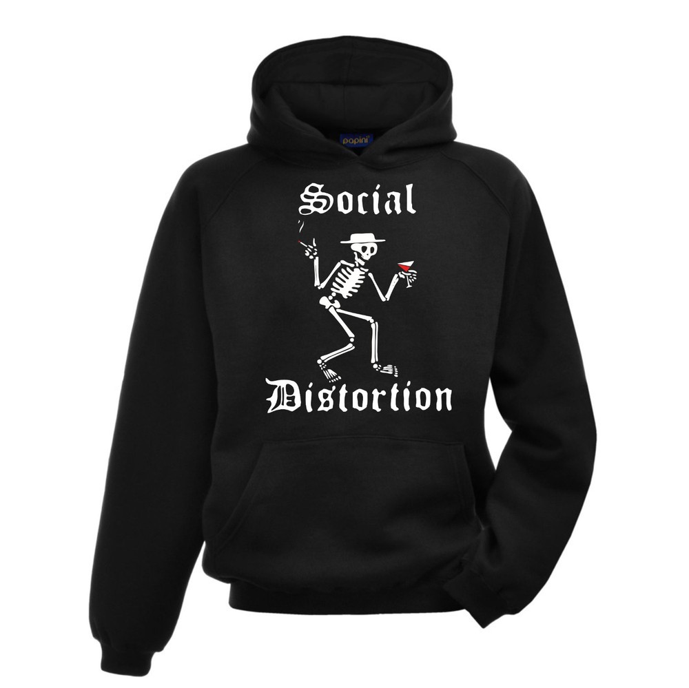 Social distortion skelly punk hardcore music Hoody Hoodie hooded sweat shirt