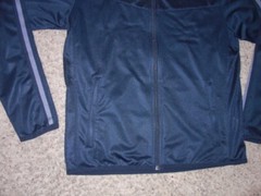 NIKE Dri Fit full zip front lightweight black Sweatshirt men’s Large