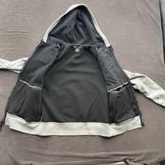 Champion Gamer Hoodie Men Medium Gray Full Zip Gaming Outdoors Walking Pockets.