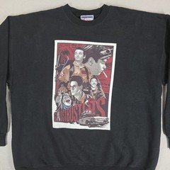 Ghostbusters Sweatshirt Mens XL Black Center Box Logo Graphic Comic Movie Art