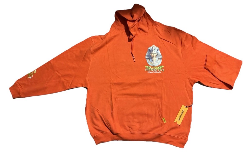Civilized Members Only Hoodie, Size 3x, Orange, Brand New With Tags