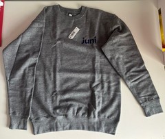 COTTON HERITAGE Sweatshirt Gray Cotton – Polyester Sportswear JUNI