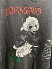 Vintage Galt Sand Sweatshirt Mens Large Black GIANT PANDA China Excursion 90s