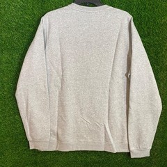 Nike Men’s Baseball Sweatshirt Club Fleece Crew Neck Pullover Gray