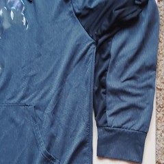 Marvel Black Panther Men’s Pullover Hoodie M Black Graphic Pockets Gray Comic