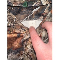Mens Forest Camo Hoodie Real Tree Style Hunting Pullover Sweatshirt Large