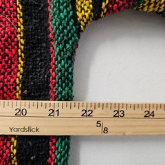 Baja Sweater Hoodie Sweatshirt Men’s Pullover Stripe Mexico Hippie Large EUC