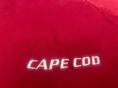 cuffys cape cod sweatshirt Full Zip Front Pockets Red Mens Medium