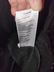 NAUTICA COMPETITION JACKET FULL ZIP XXL 100% POLYESTER BLACK LONG SLEEVE MENS
