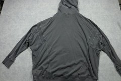 Fo Movement Hoodie Mens XL Gray Full Zip Sweatshirt Kangaroo Pocket Casual