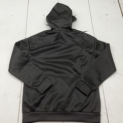Black Funny Slogan Graphic Hooded Sweatshirt Adult Size Medium