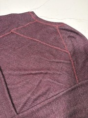 Tommy Bahama Sweatshirt Mens L Coral Pink Cotton Crewneck Pullover Logo Boxy