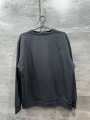 Vivienne Westwood Men’s Black Orb Logo Crewneck Sweatshirt Pullover Jumper XL