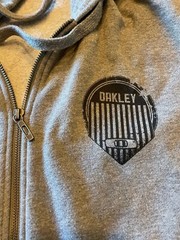 Oakley Speed Technologies Hoodie Sweatshirt Regular Fit M Medium Pre-owned Grey