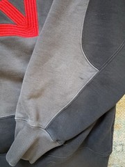 Nike Jordan X Off White Pull Over Hoodie Black Grey Red Virgil Abloh Mens Large