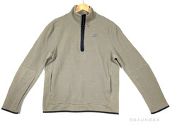 Nike Men’s Half-Zip Pullover Military Green 1/4 Zip Sweatshirt M Made In Vietnam