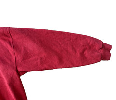 The Walking Dead Hoodie Mens Large Red Gildan Zombie Graphic Hood Pullover AMC