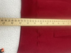 cuffys cape cod sweatshirt Full Zip Front Pockets Red Mens Medium