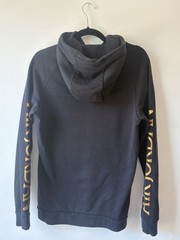 Nike Air Jordan Jumpman Classics Hoodie Black/Gold Men’s Size S DH9504-012