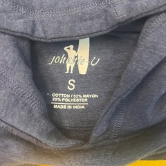 Notre Dame Johnnie O Hoodie Men’s Size Small Blue Play Like A Champion Football