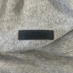 Essentials Fear of God Dark Oatmeal Pullover Hoodie Size S