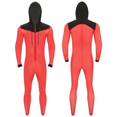 Men Jumpsuit Overalls Hooded Sexy Bodysuit One Piece Nightwear Mesh Romper