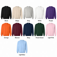 Gildan 18000 Heavy Blend Crewneck Sweatshirt Pullover Sizes S-2XL