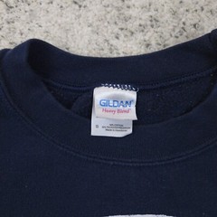 Vintage Fall Out Boy Sweatshirt Size Small Chicago Y2K Band Crew Neck Navy FOB