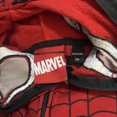 Rare Vintage Mad Engine Amazing Spider-Man Dead Stock Zip Up Hoodie Size Small