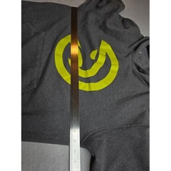 Source Unknown Hoodie Men’s Large Gray Hawks Graphic Long Sleeve Kangaroo Pocket