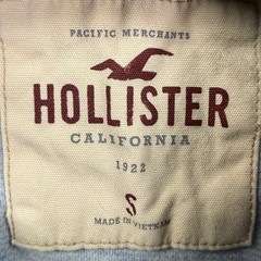 Hollister Hoodie Small Blue Marl Space Dye Lightweight Pullover Men’s